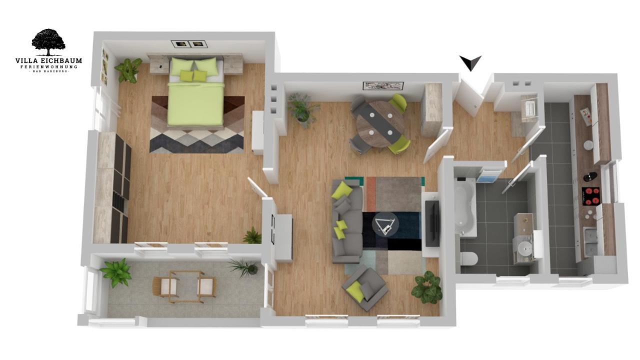 Ferienwohnung: Villa Eichbaum Bad Harzburg Kültér fotó